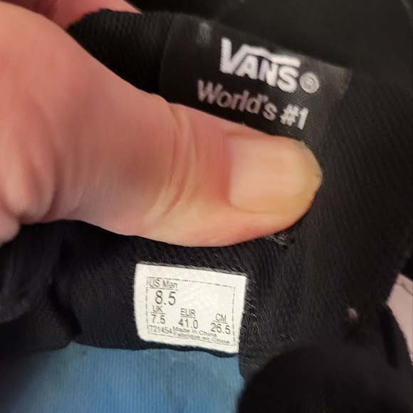 Vans Kyle Walker mens size 8.5 Vans Pro Black White - Picture 9 of 11